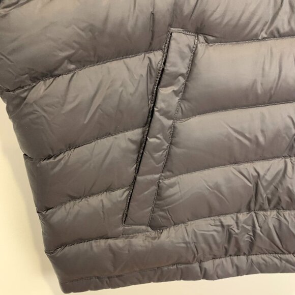 NWT Lands' End Men's Down Puffer Winter Jacket Size XXL 600 Black - Picture 6 of 13